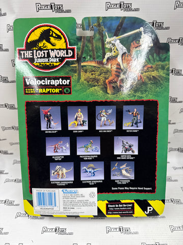 Kenner Jurassic Park, The Lost World, Velociraptor