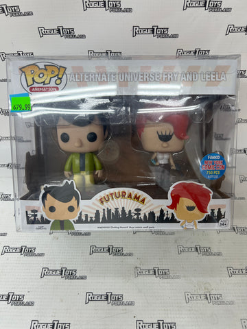 Funko POP! Animation Futurama Alt Fry & Leela (NYCC Excl) 1 of 750