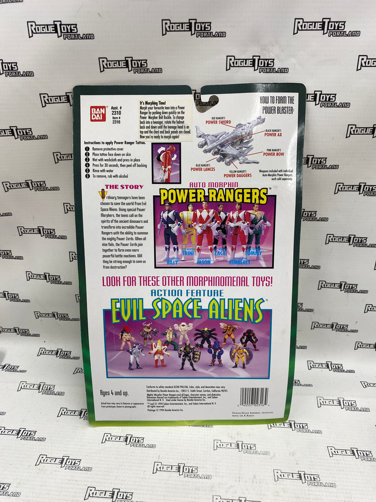 Vintage MMPR Auto Morphin Tommy