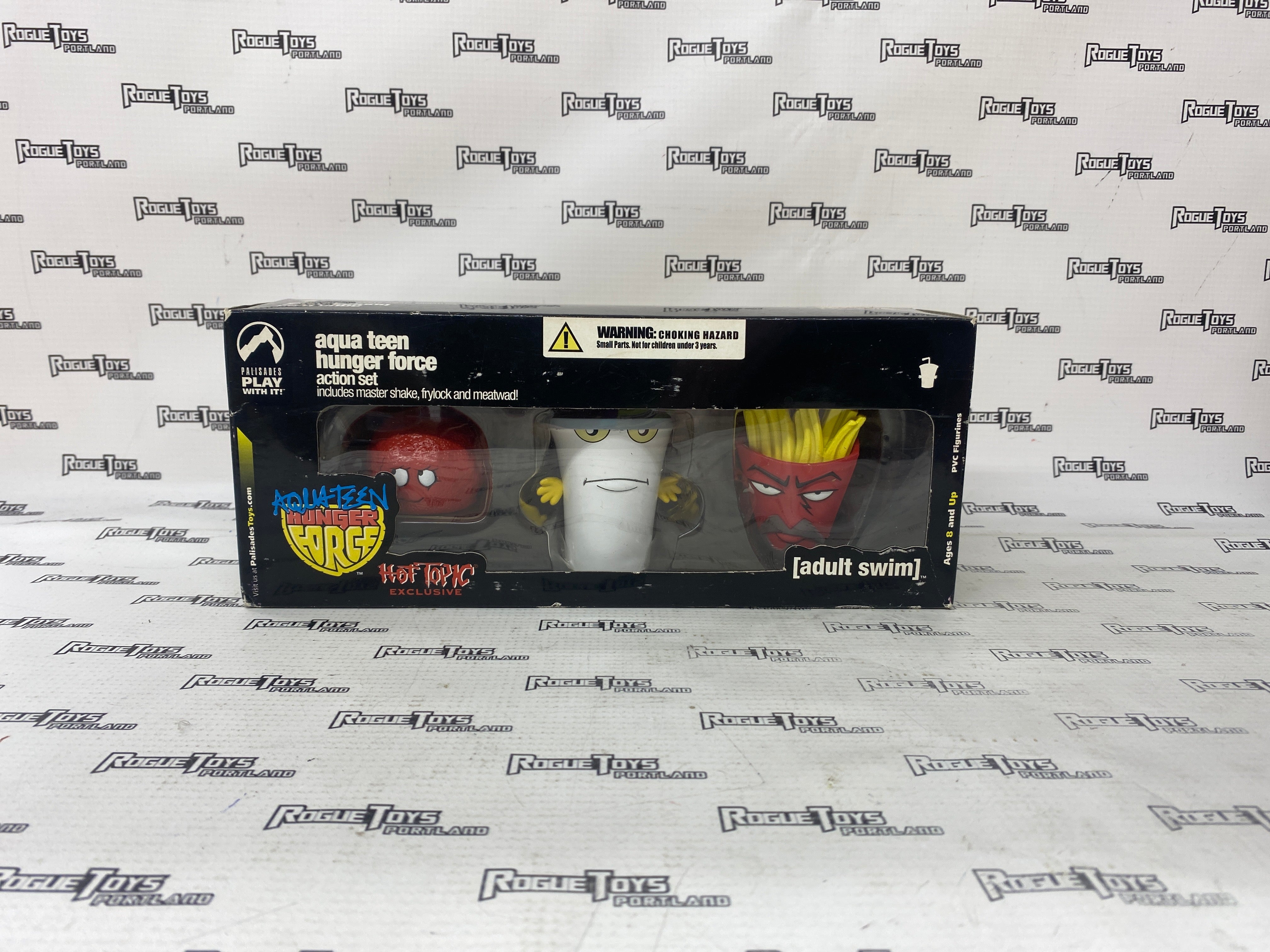 Palisades Aqua Teen Hunger Force Action Set PVC Figurines Hot Topic Exclusive