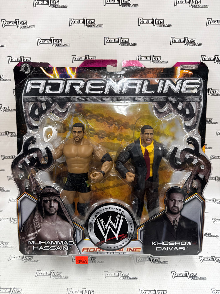 Jakks Pacific WWE Adrenaline series 14 Muhammad Hassan / Khosrow Daivari
