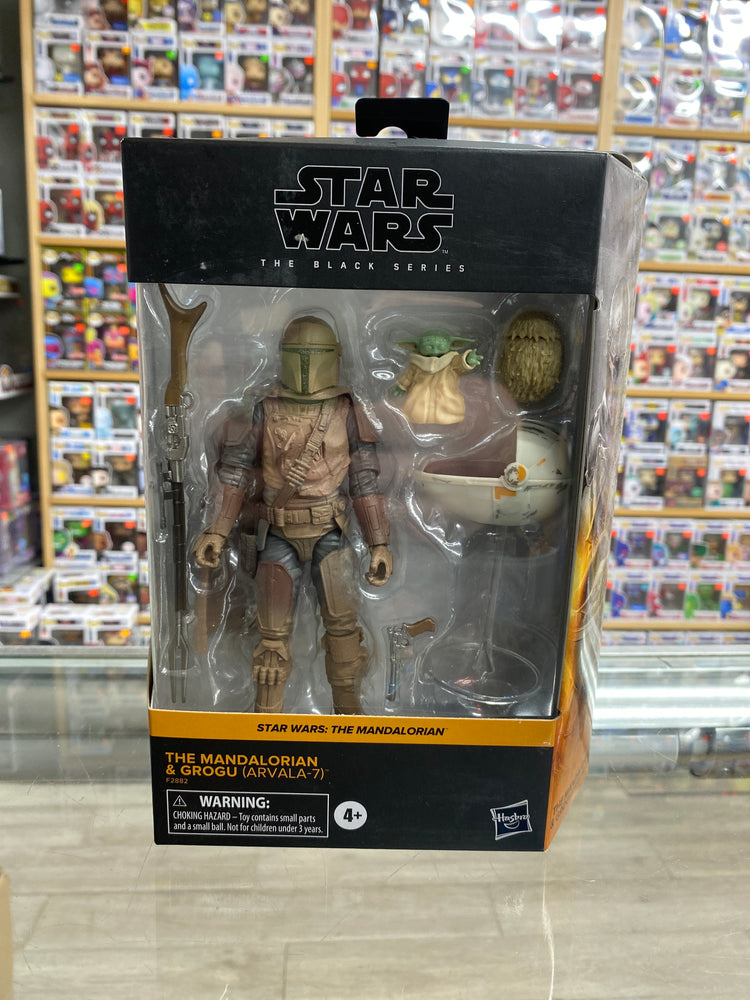 Star Wars Black Series The Mandalorian & Grogu (Arvala-7)