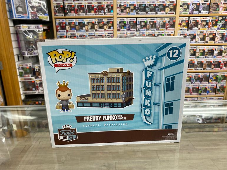 Funko POP! Town #12 Freddy Funko with Funko HQ 2020 Spring Con Exclusive