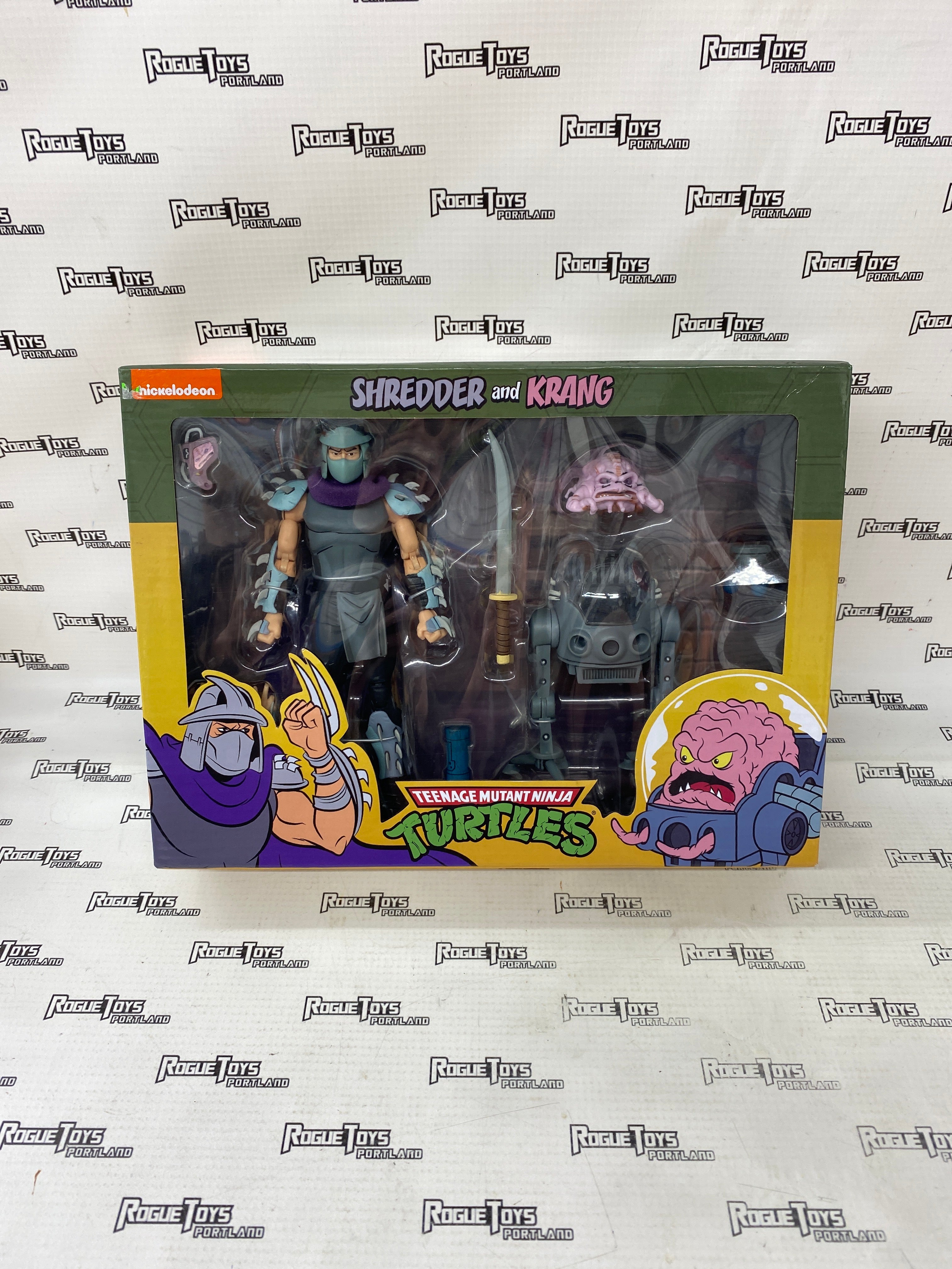 NECA TMNT Cartoon Shredder and Krang