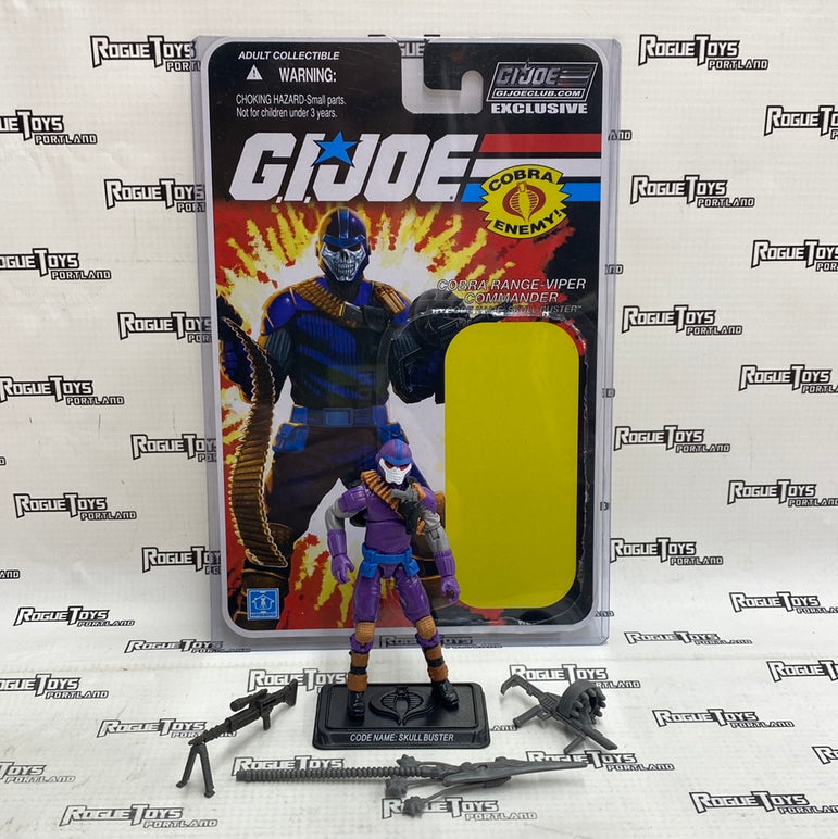 GI JOE Cobra Range-Viper Commander Skull Buster GI JOE Club Exclusive 2-04