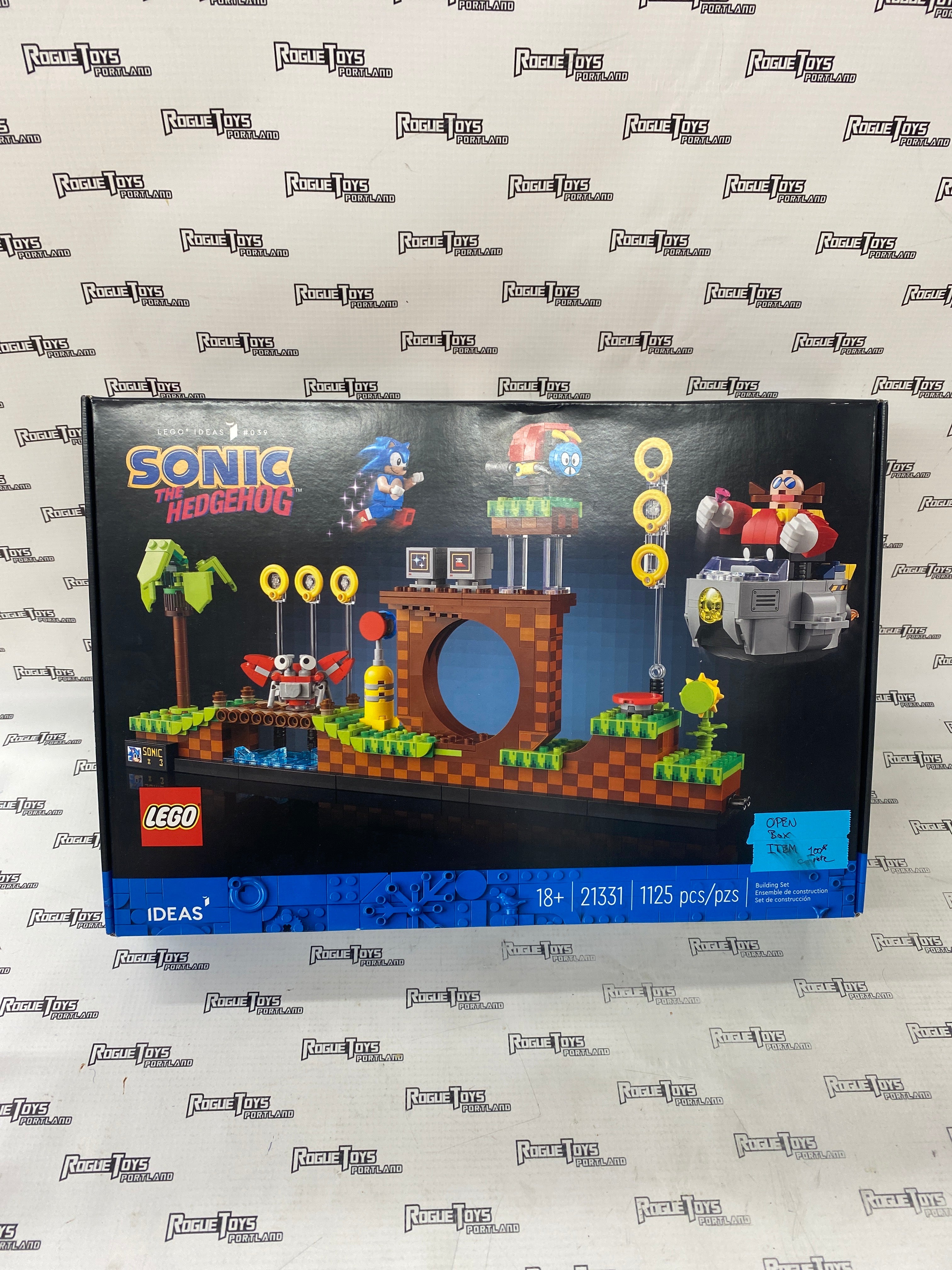 LEGO Ideas #039 Sonic The Hedgehog 21331 (Open Box)