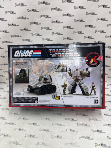 Transformers X GI JOE: Kup Triple T (Leatherneck & Sgt Slaughter)