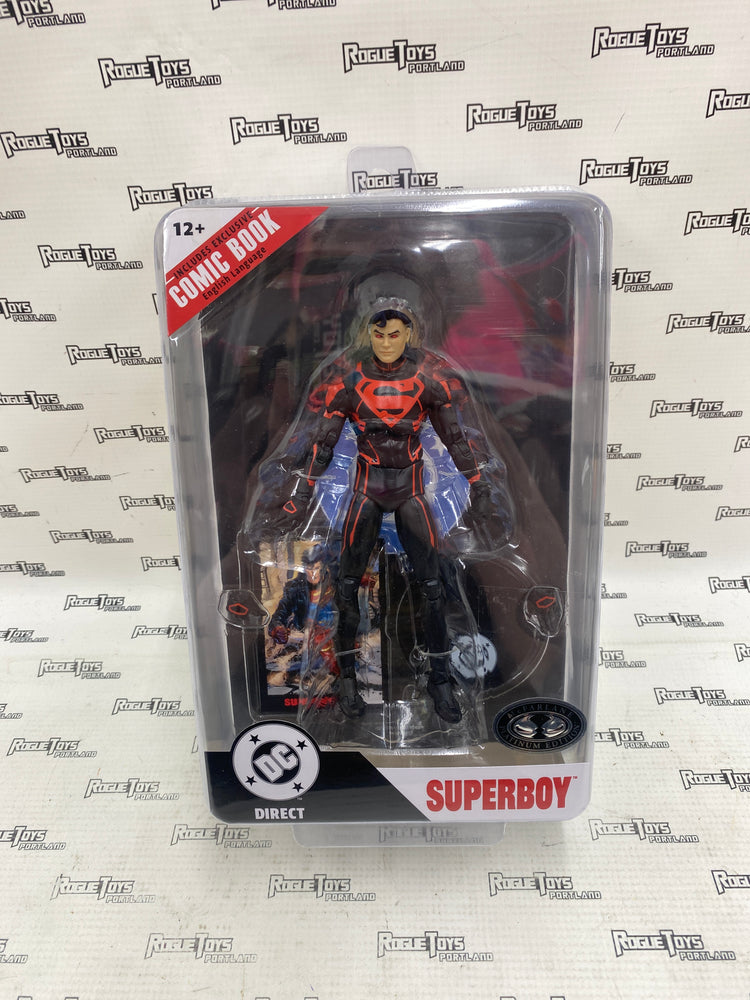 McFarlane DC Multiverse Page Punchers Superboy (Platinum Edition)