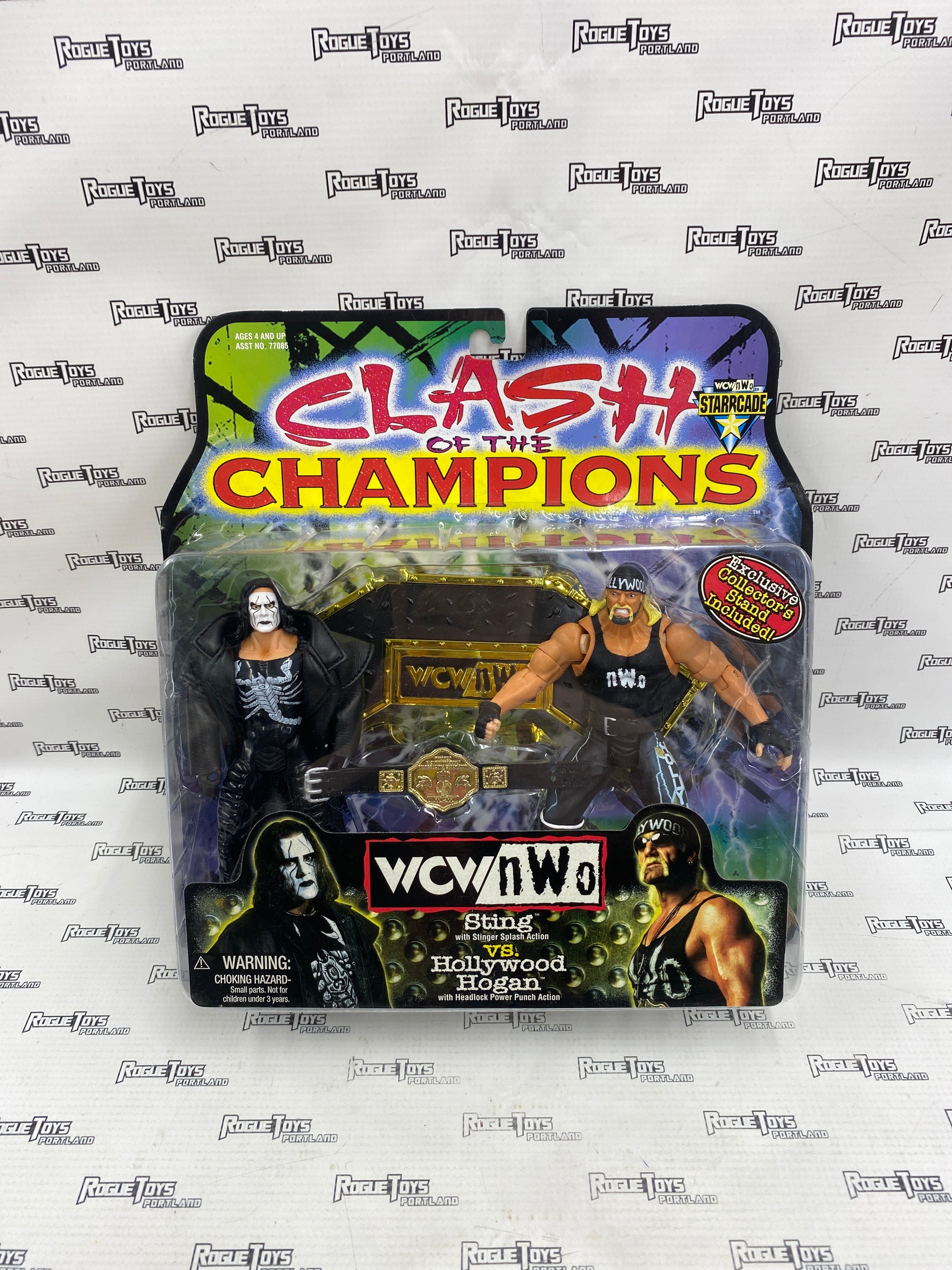 WCW Clash of The Champions Sting VS. Hulk Hogan