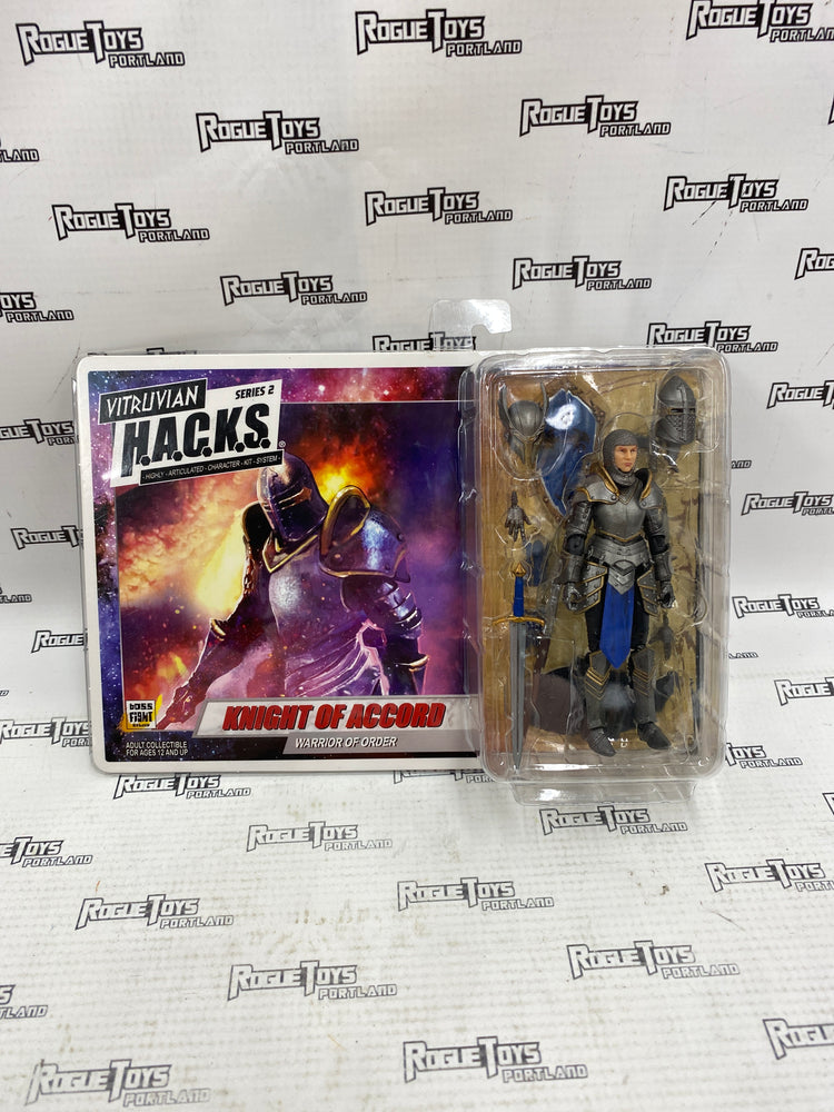 Boss Fight Studios Vitruvian H.A.C.K.S. Series 2 Knight of Accord Warrior of Order