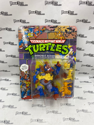 Vintage TMNT Wingnut & Screwloose MOC