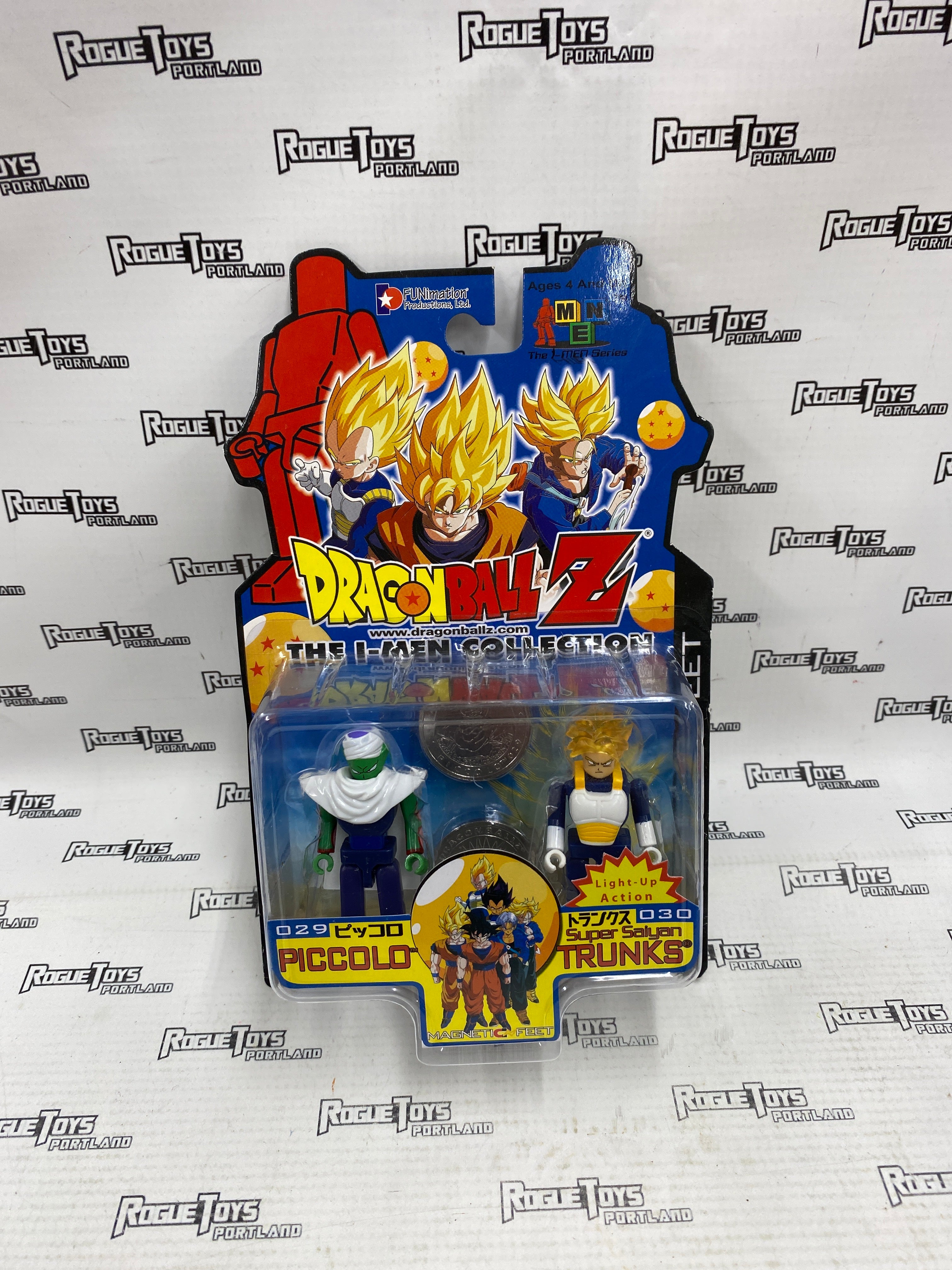 I-MEN DragonBall Z Piccolo 029 & Super Saiyan Trunks 030