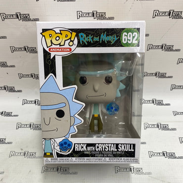 Funko POP! Animation Rick and Morty Rick with Crystal Skull #692