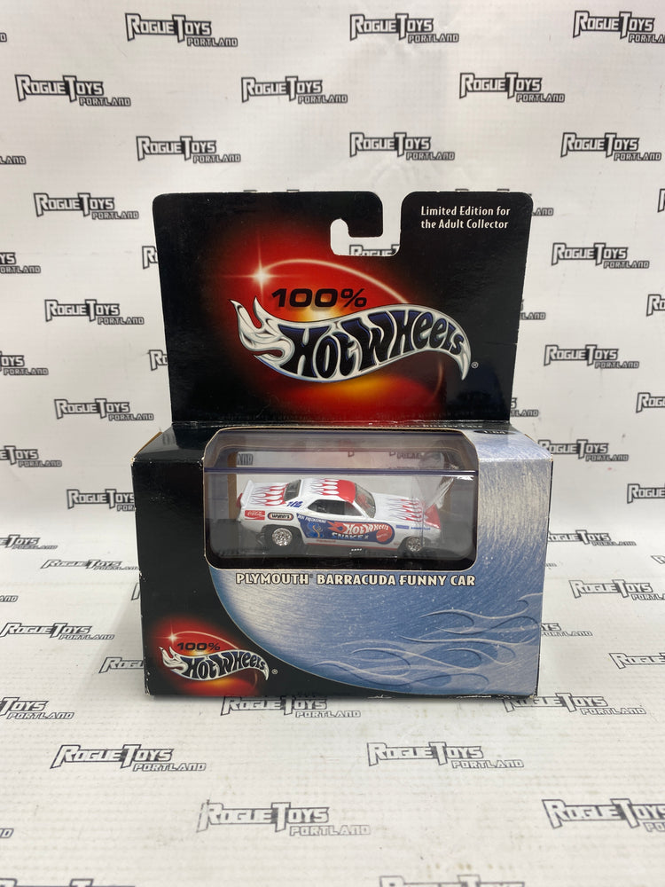 100% Hot Wheels Plymouth Barracuda Funny Car