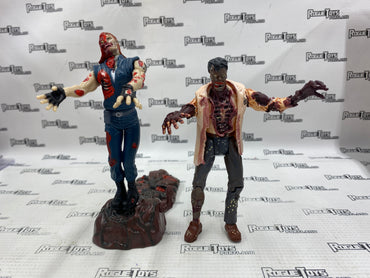 Toy Biz Video Game Super Stars Forest Speyer & Lab Coat Zombie