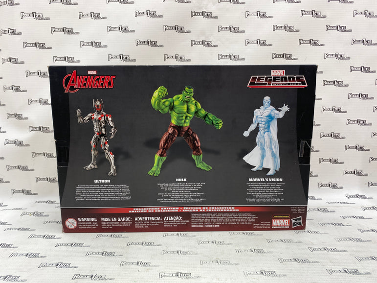 Marvel Legends Avengers Ultron, Hulk & Visiom 3-Pack