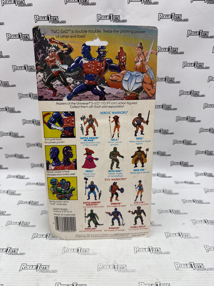 Vintage Masters of the Universe Two Bad (1984)