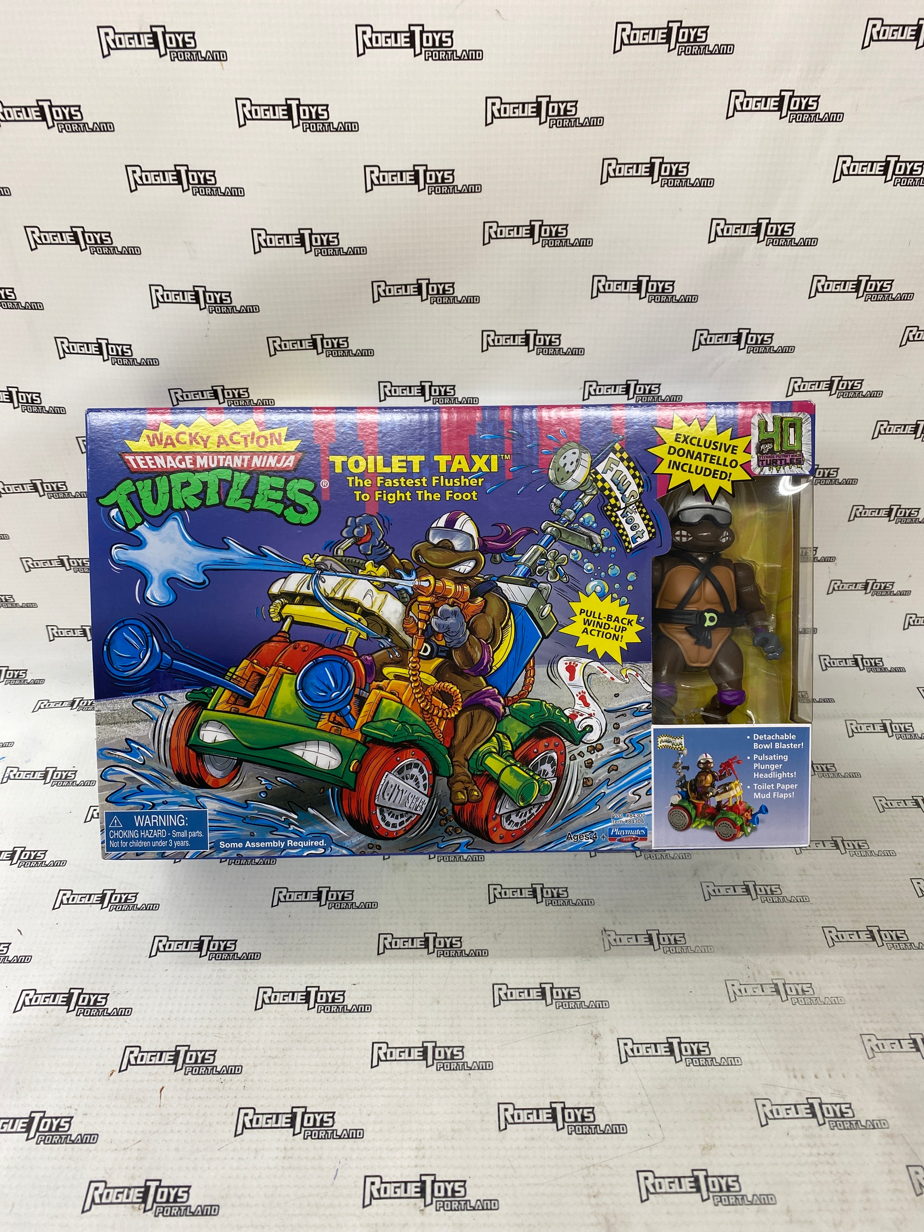 Retro TMNT Wacky Action Toilet Taxi