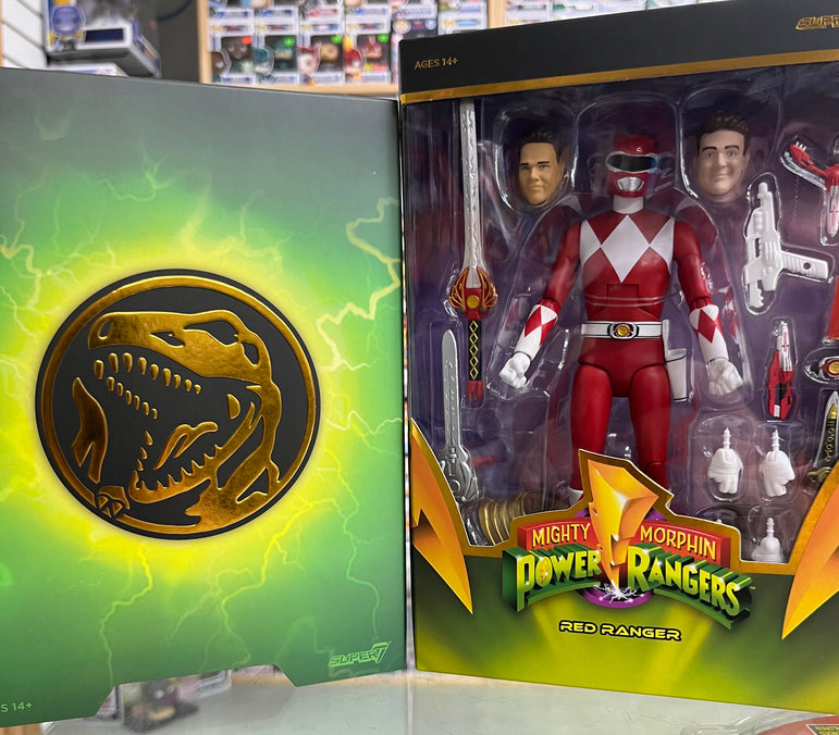 Super7 Ultimates! Mighty Morphin Power Rangers Red Ranger