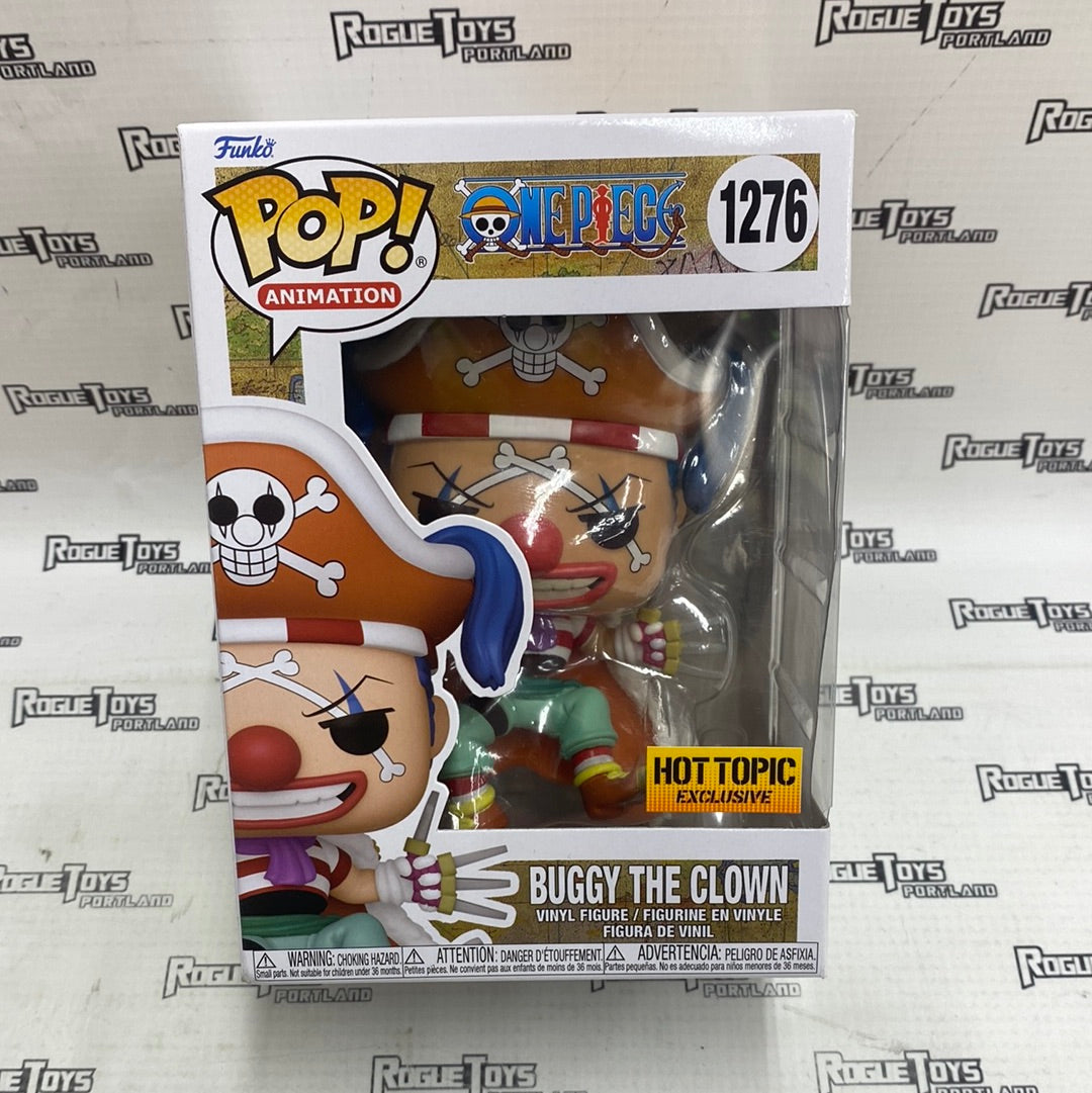 Funko POP! Animation One Piece Buggy The Clown #1276 Hot Topic Exclusive