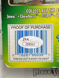 Autographed Star Wars POTF Princess Leia Collection Princess Leia and Wicket