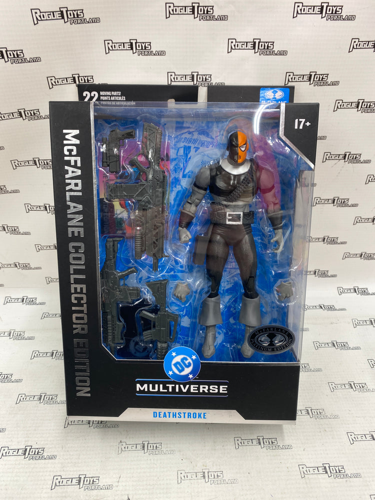 McFarlane Collector Edition 46 DC Multiverse Deathstroke (Platinum Edition)