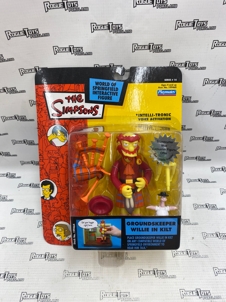 The Simpsons World of Springfield Series 14 Groundskeeper Willie in Kilt
