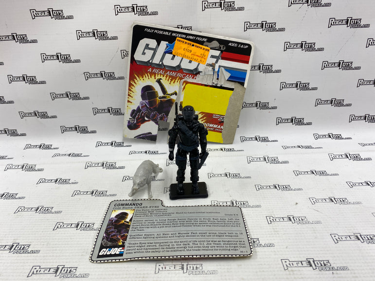 Vintage GI JOE Snake Eyes V2