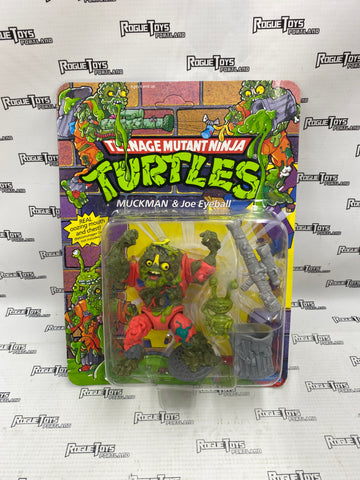 Vintage TMNT Muckman & Joe Eyeball MOC