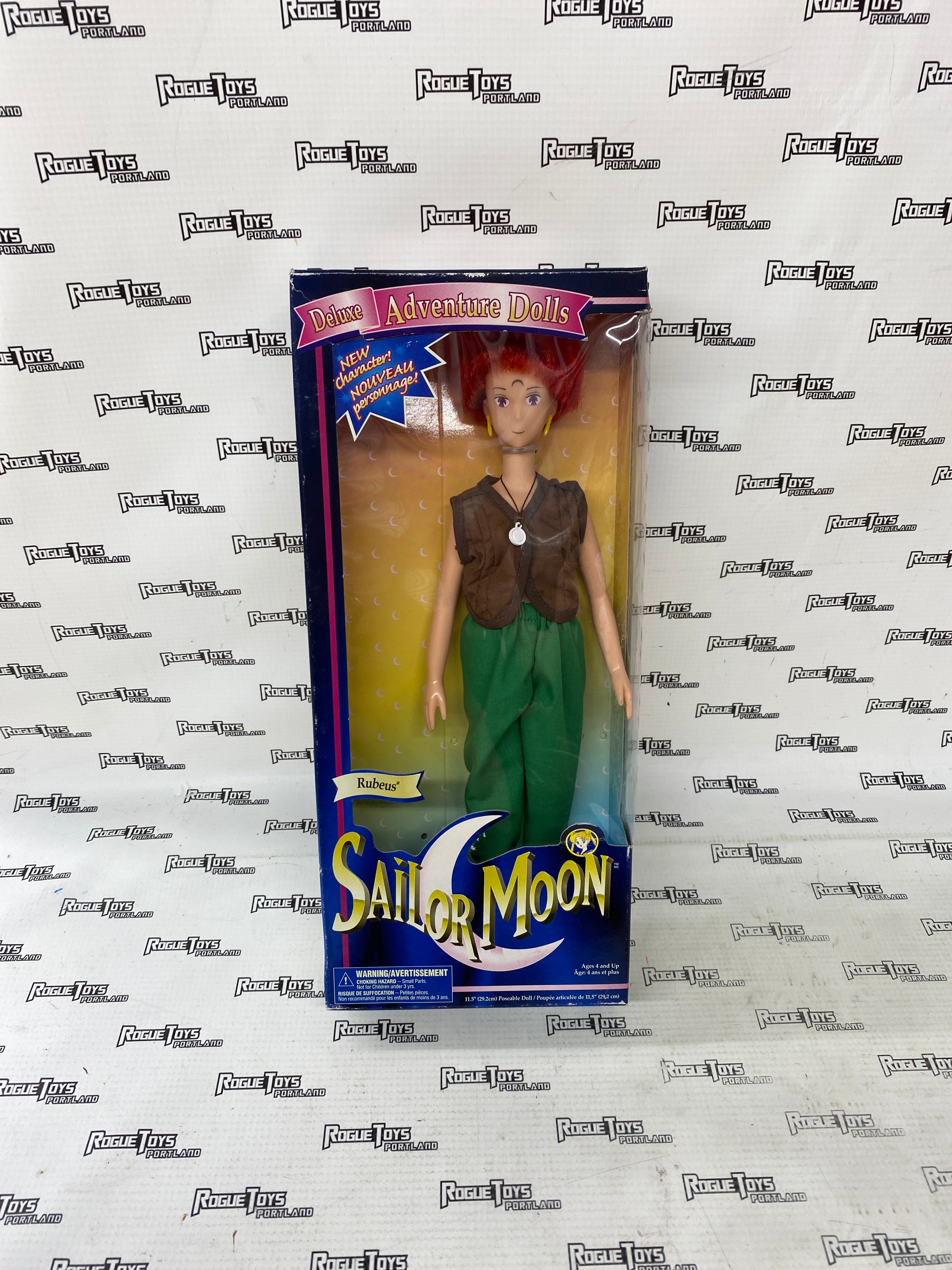 Vintage IRWIN Sailor Moon Desluxe Adventure Dolls Rubeus