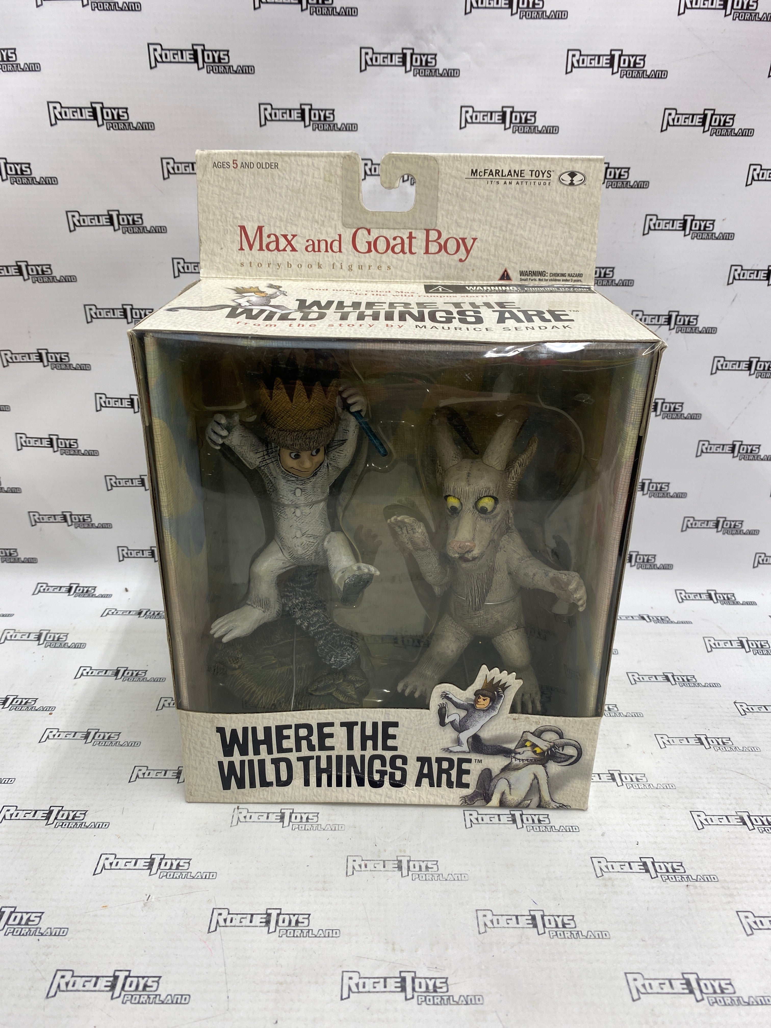 McFarlane Toys Where The Wild Things Are Max and Goat Boy