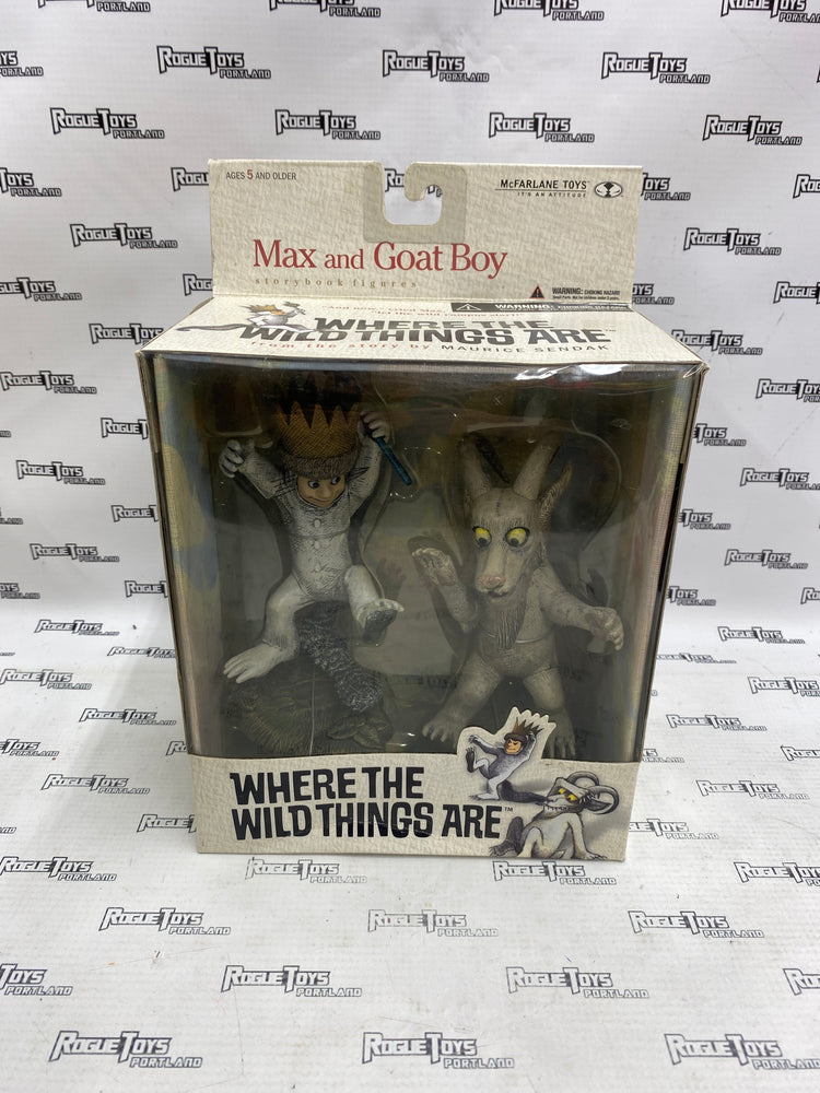 McFarlane Toys Where The Wild Things Are Max and Goat Boy