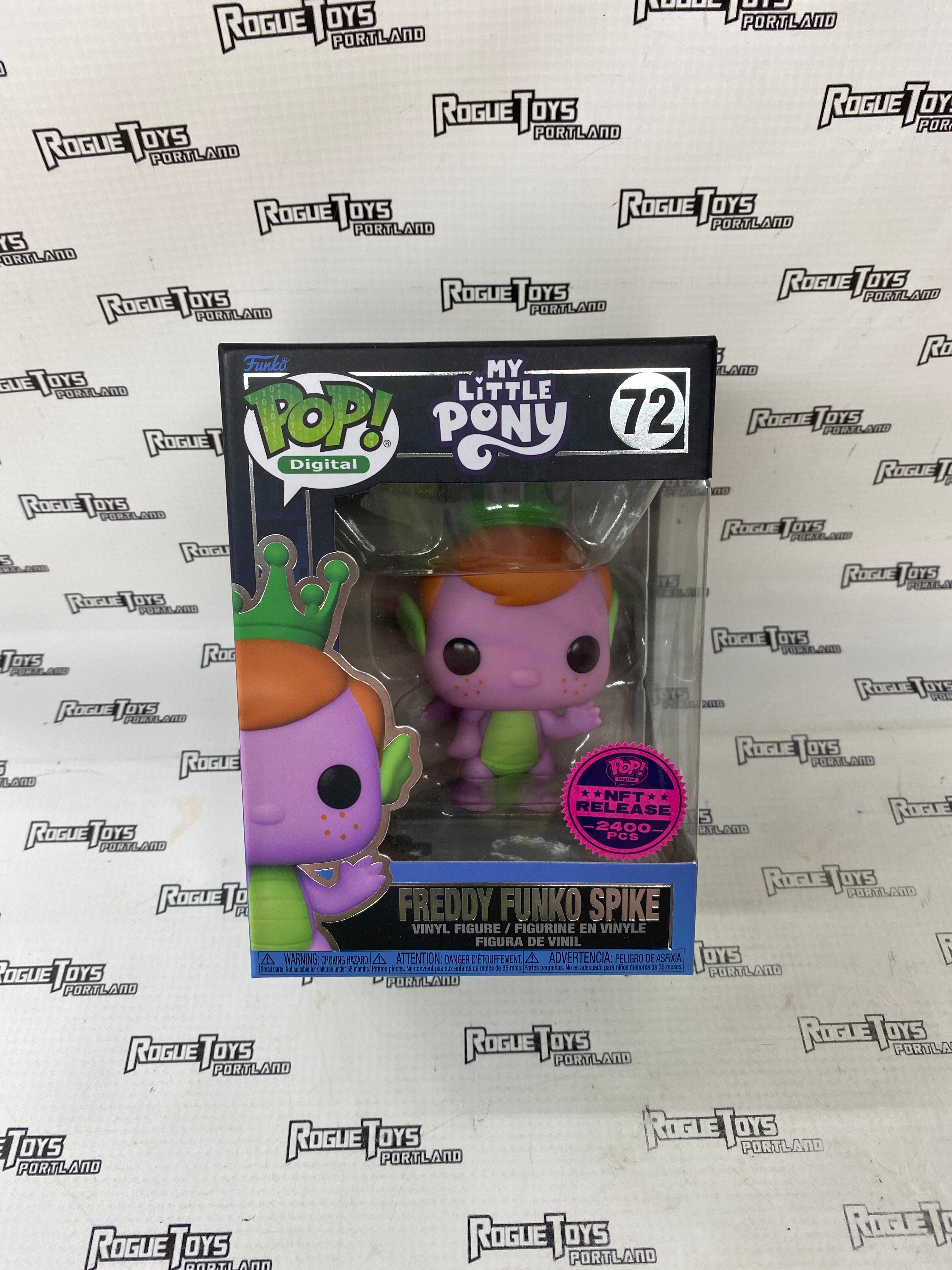 Funko POP! Digital MLP Freddy Funko Spike #72 NFT Release