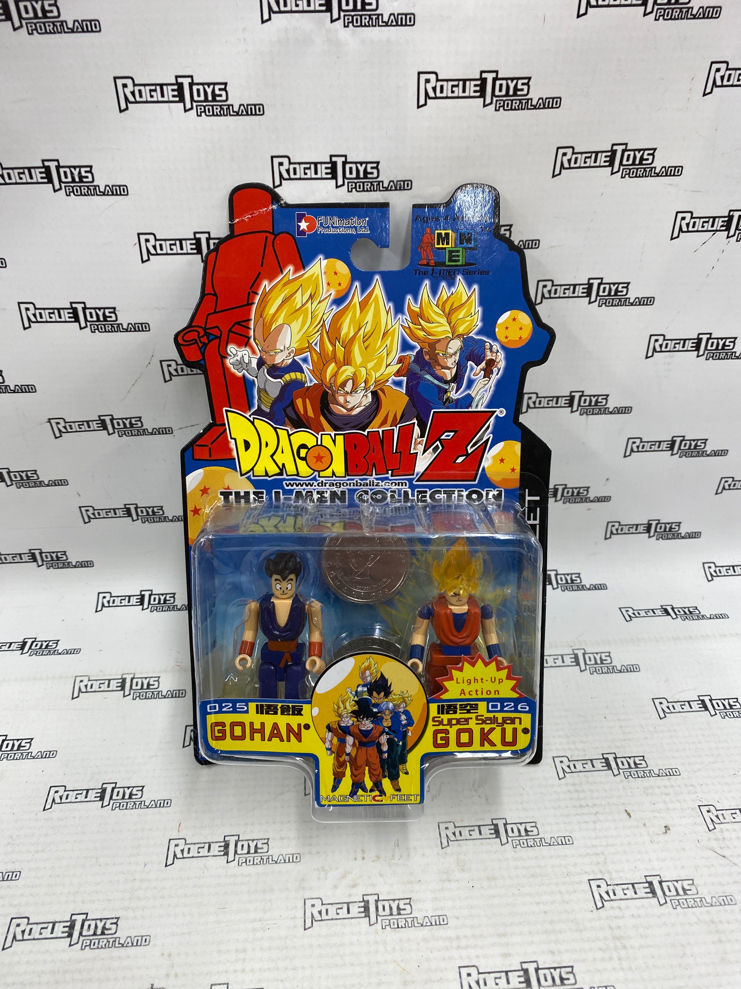 I-MEN DragonBall Z Gohan 025 & Super Saiyan Goku 026