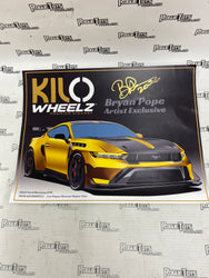 KILO Wheelz 1:64 2025 Ford Mustang GTD 2026 Super Con Exclusive Signed by Bryan Pope/ Michael Heralda