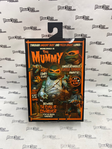 NECA TMNT X Universal Monsters Michelangelo as The Mummy Ultimate Action Figure
