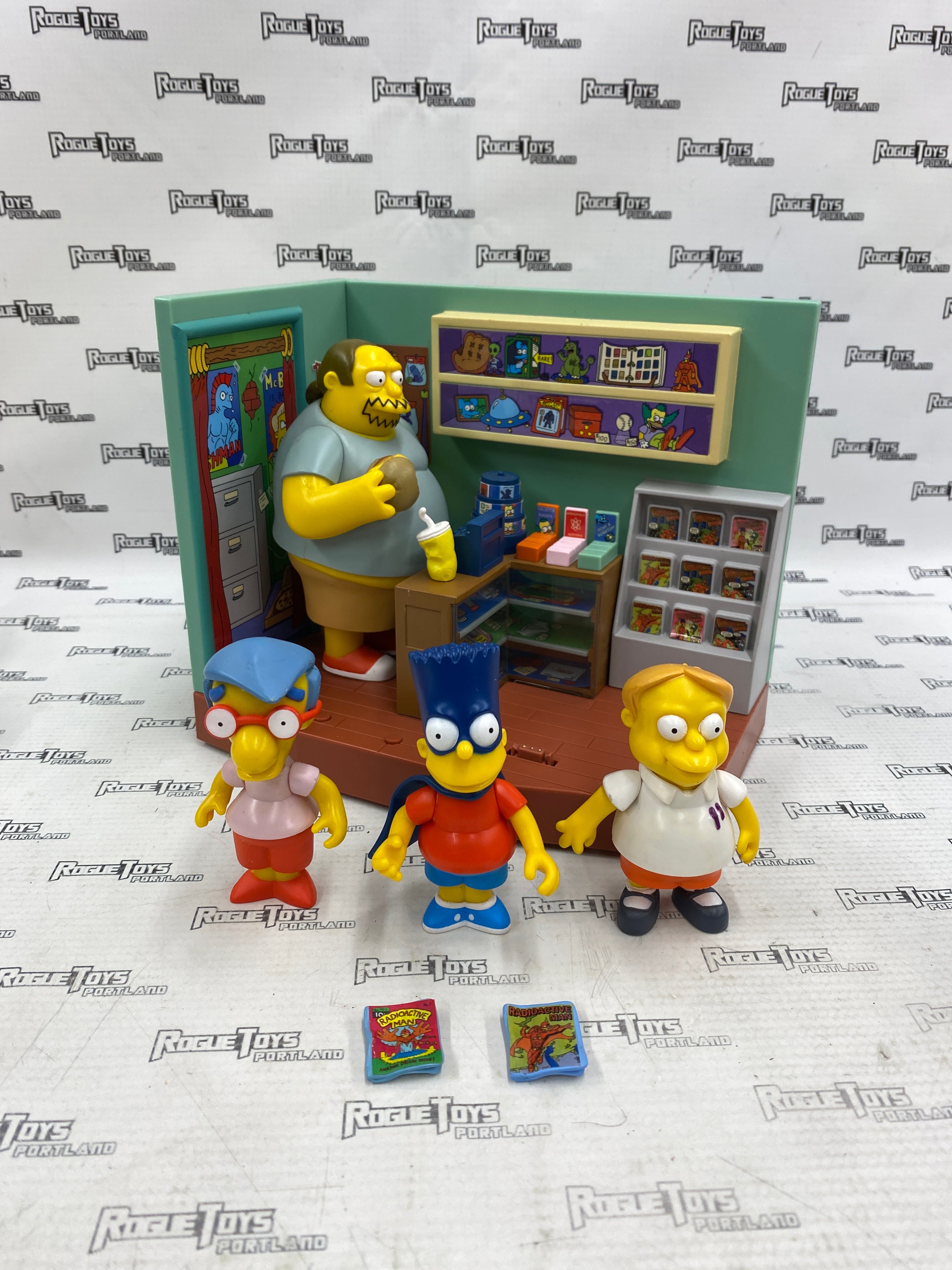 The Simpsons World of Springfield The Android’s Dungeon Playset w/ Bartman, Mulhouse & Martin