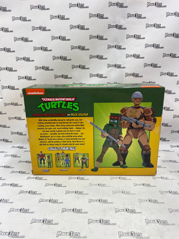 NECA TMNT Cartoon Crooked Ninja Turtle Gang and Rock Soldier