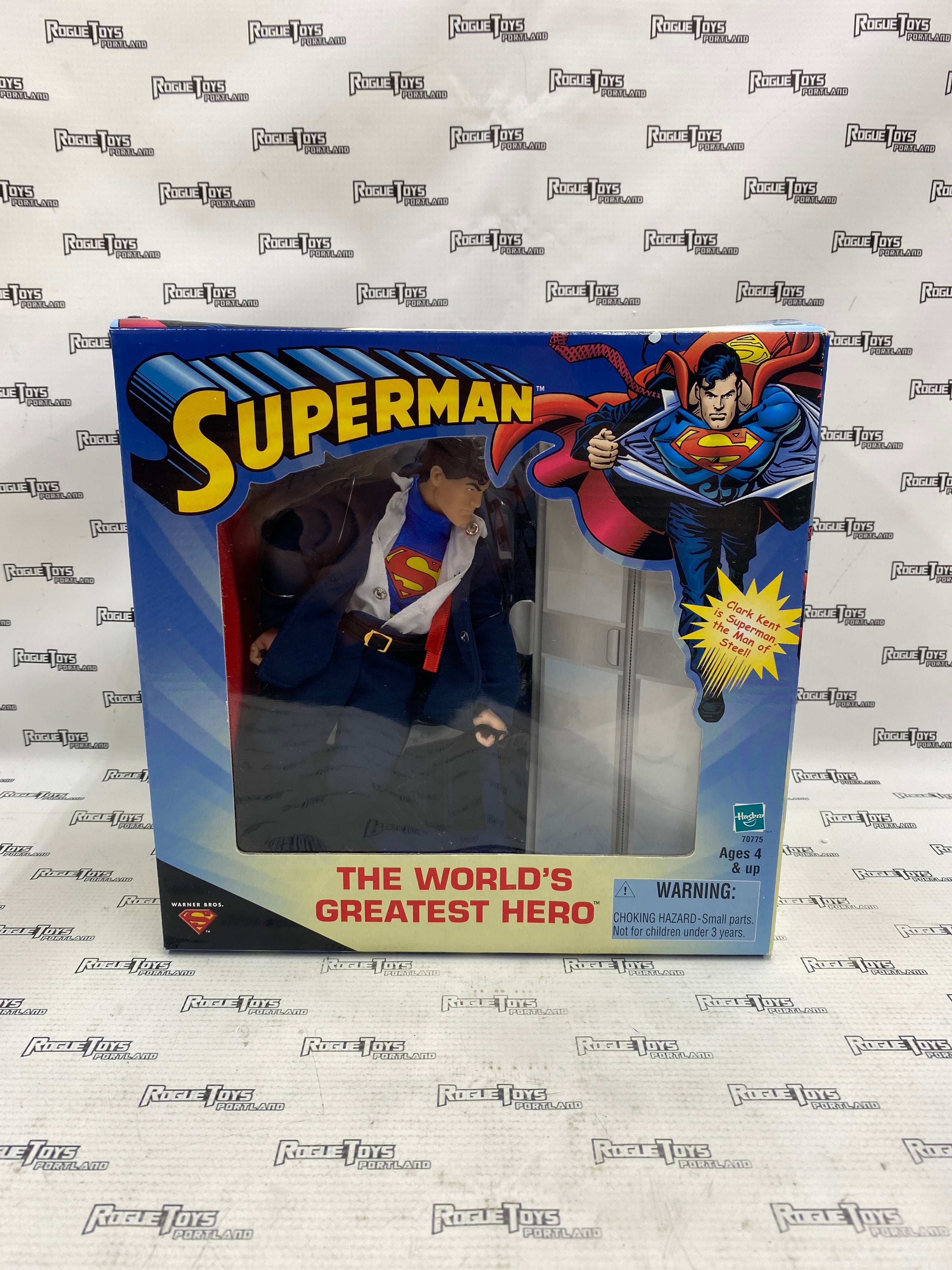 Hasbro Superman The World’s Greatest Hero 8” Retro Cloth Figure