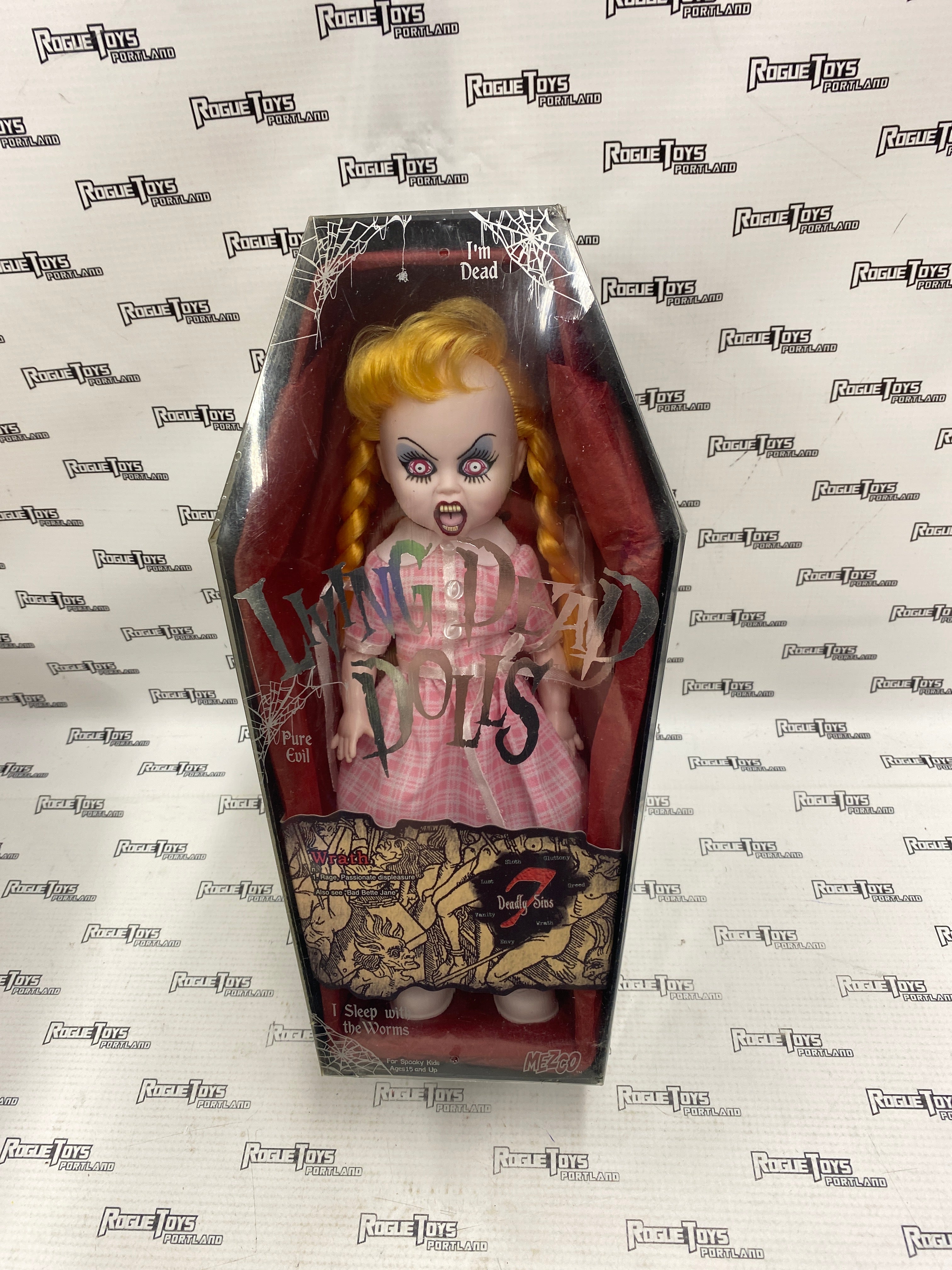 Mezco Living Dead Dolls 7 Deadly Sins Wrath