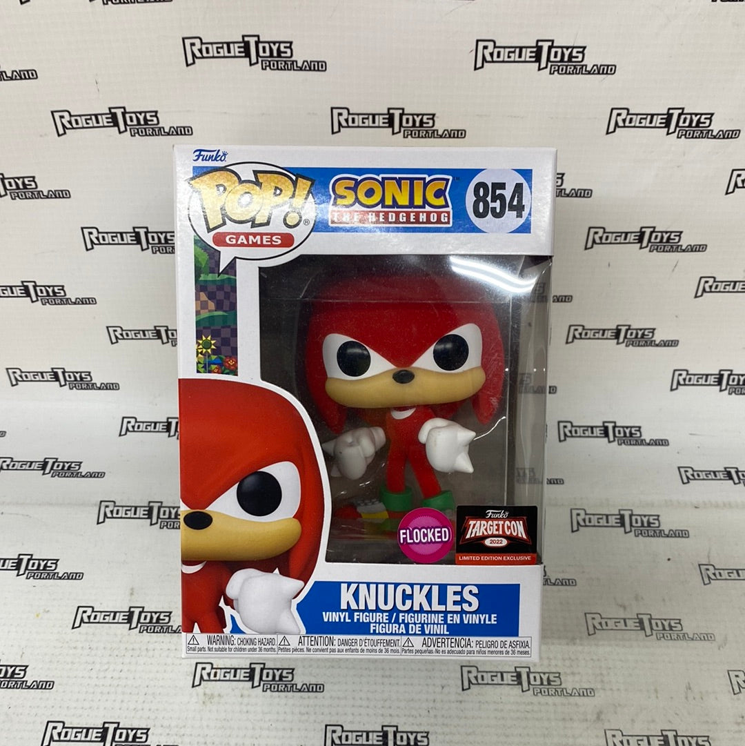 Funko POP! Games Sonic The Hedgehog Knuckles #854 Target Con