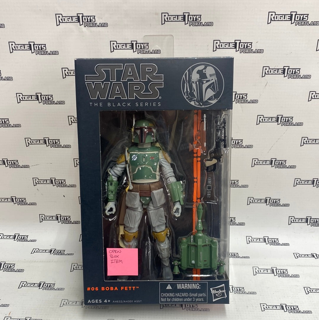 Star Wars The Black Series Boba Fett - Orange Line (Open Box)