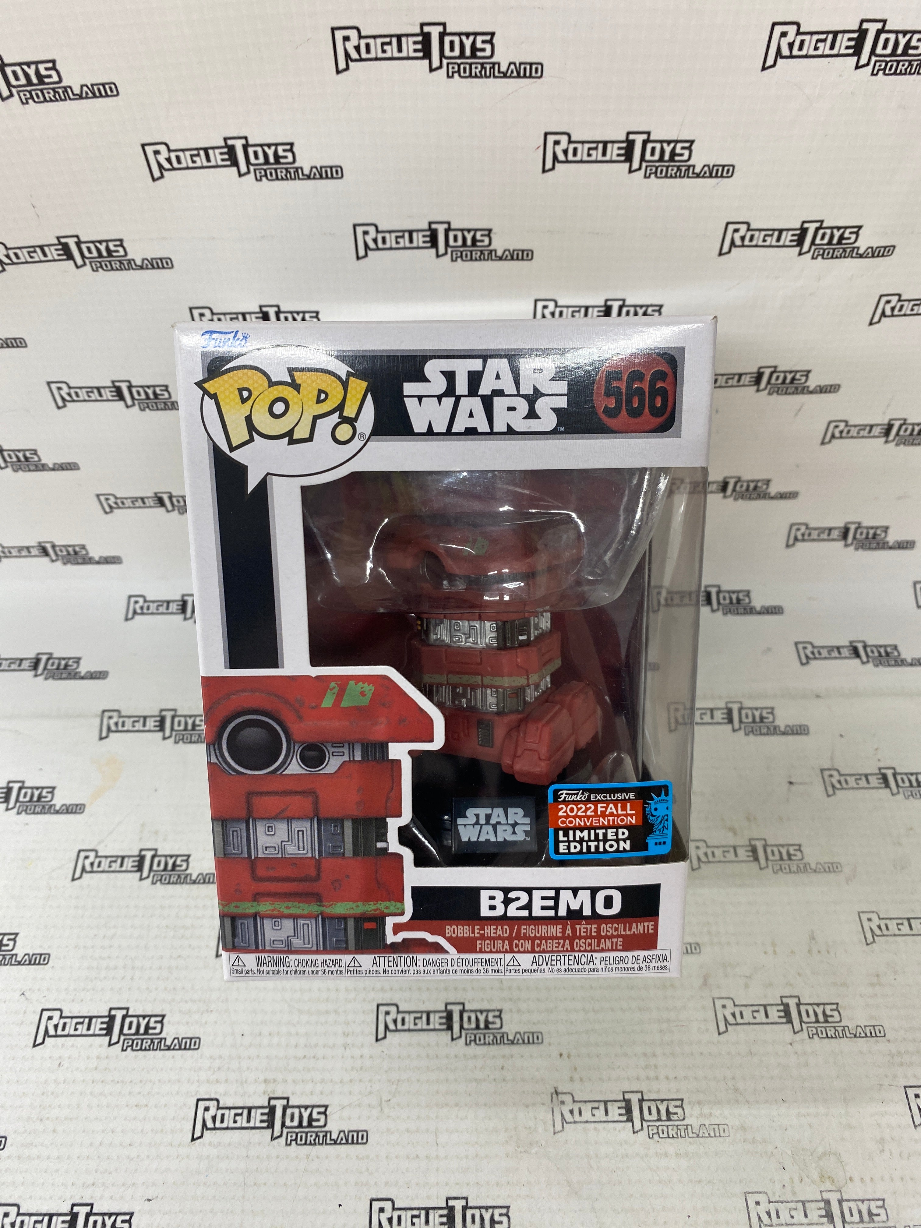 Funko POP! Star Wars B2EMO #566 2022 Fall Con Exclusive