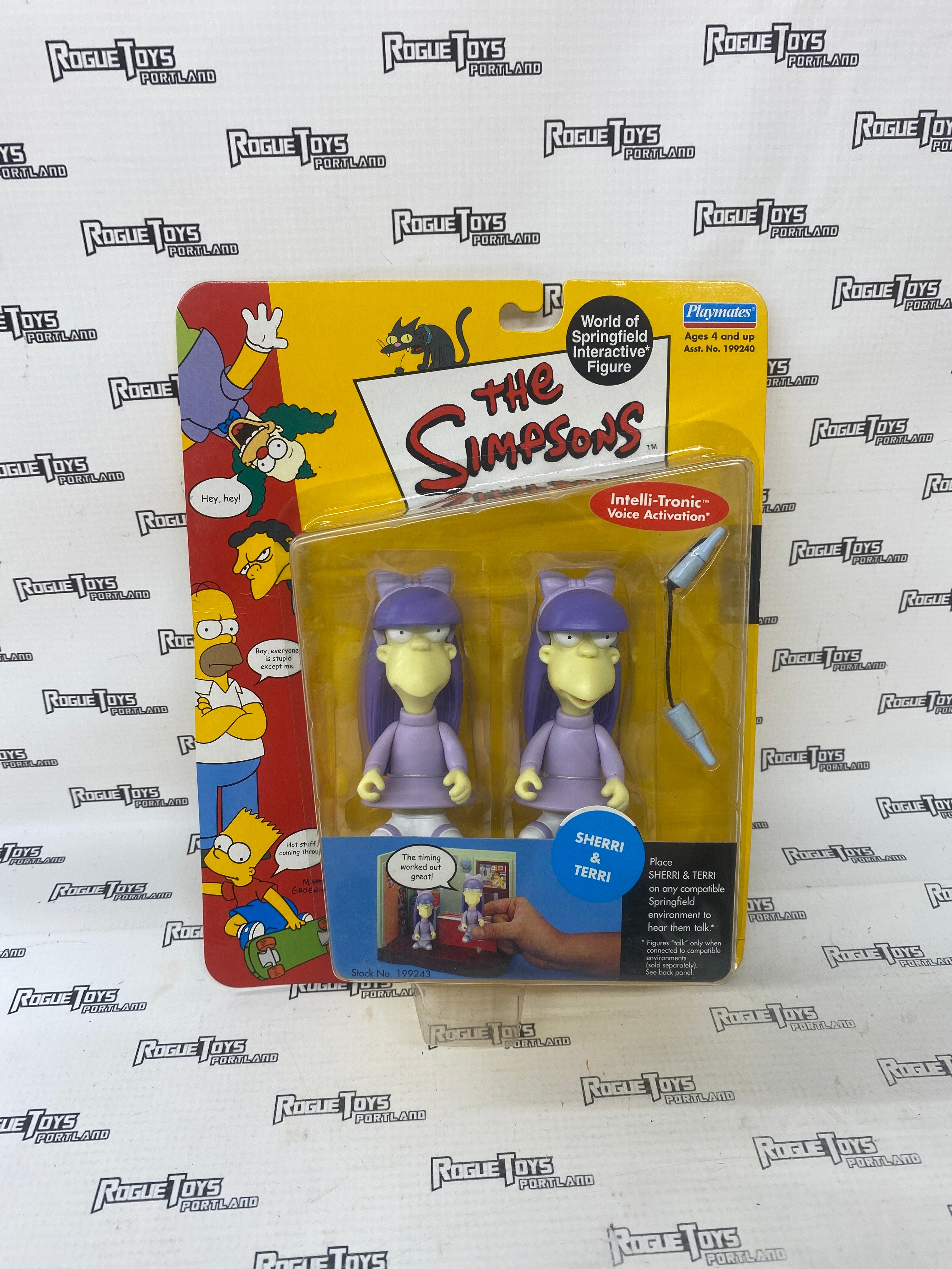 Playmates The Simpsons Series 8 Sherri & Terri