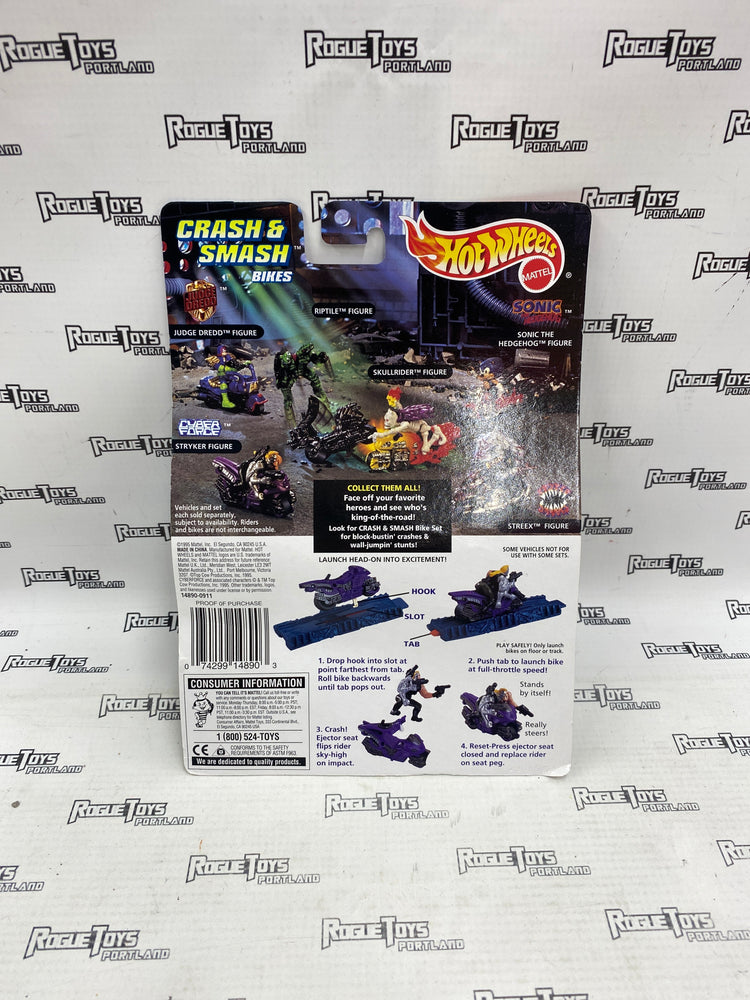 Hot Wheels Crash & Smash Bikes Cyber Force Stryker