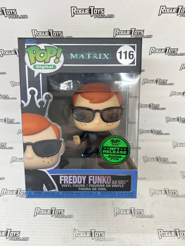 Funko POP! Digital The Matrix Freddy Funko as Neo (NFT Release)