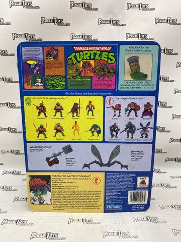 Vintage TMNT Baxter Stockman MOC (12 Back)