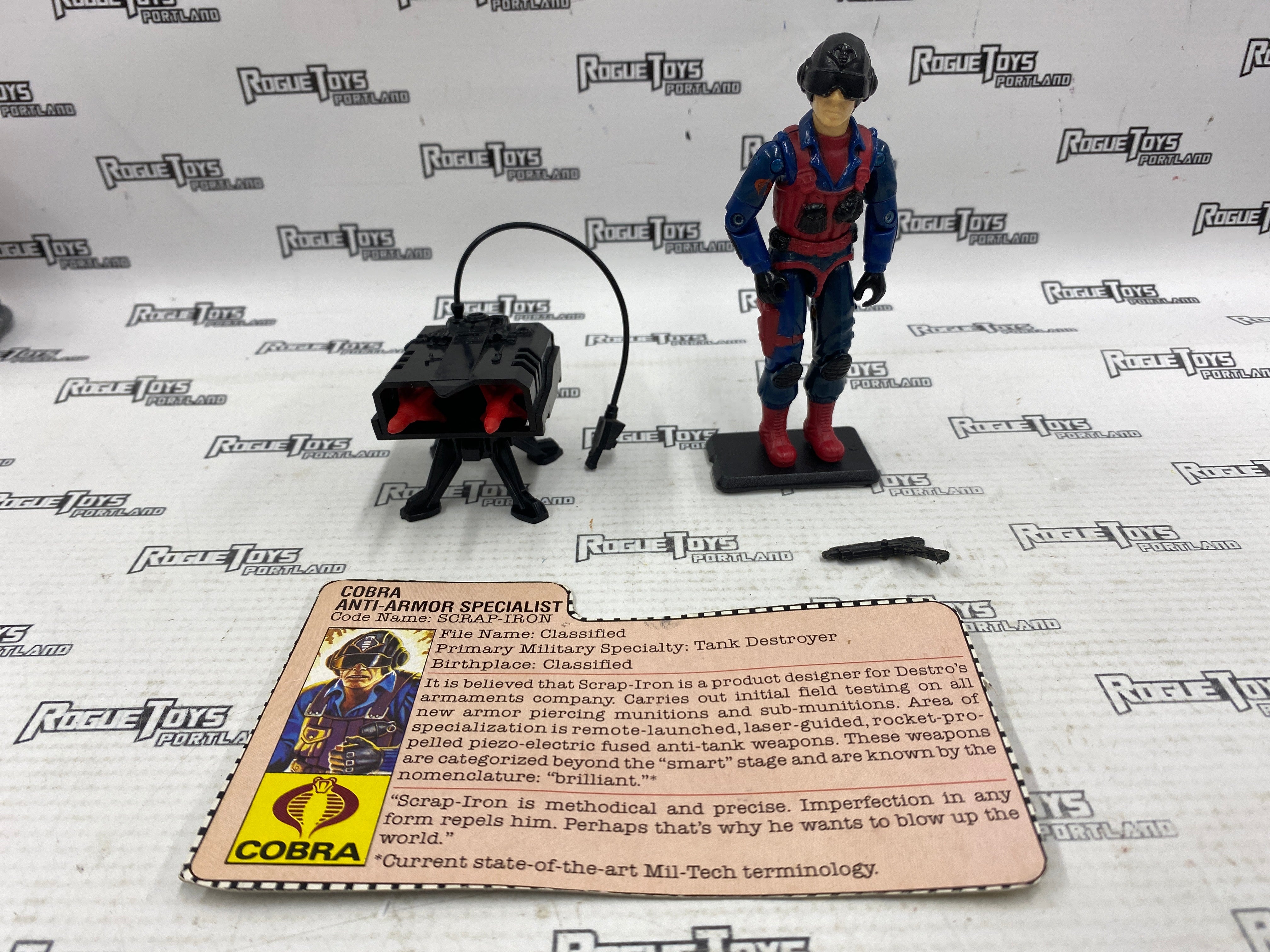 Vintage GI JOE Scrap Iron