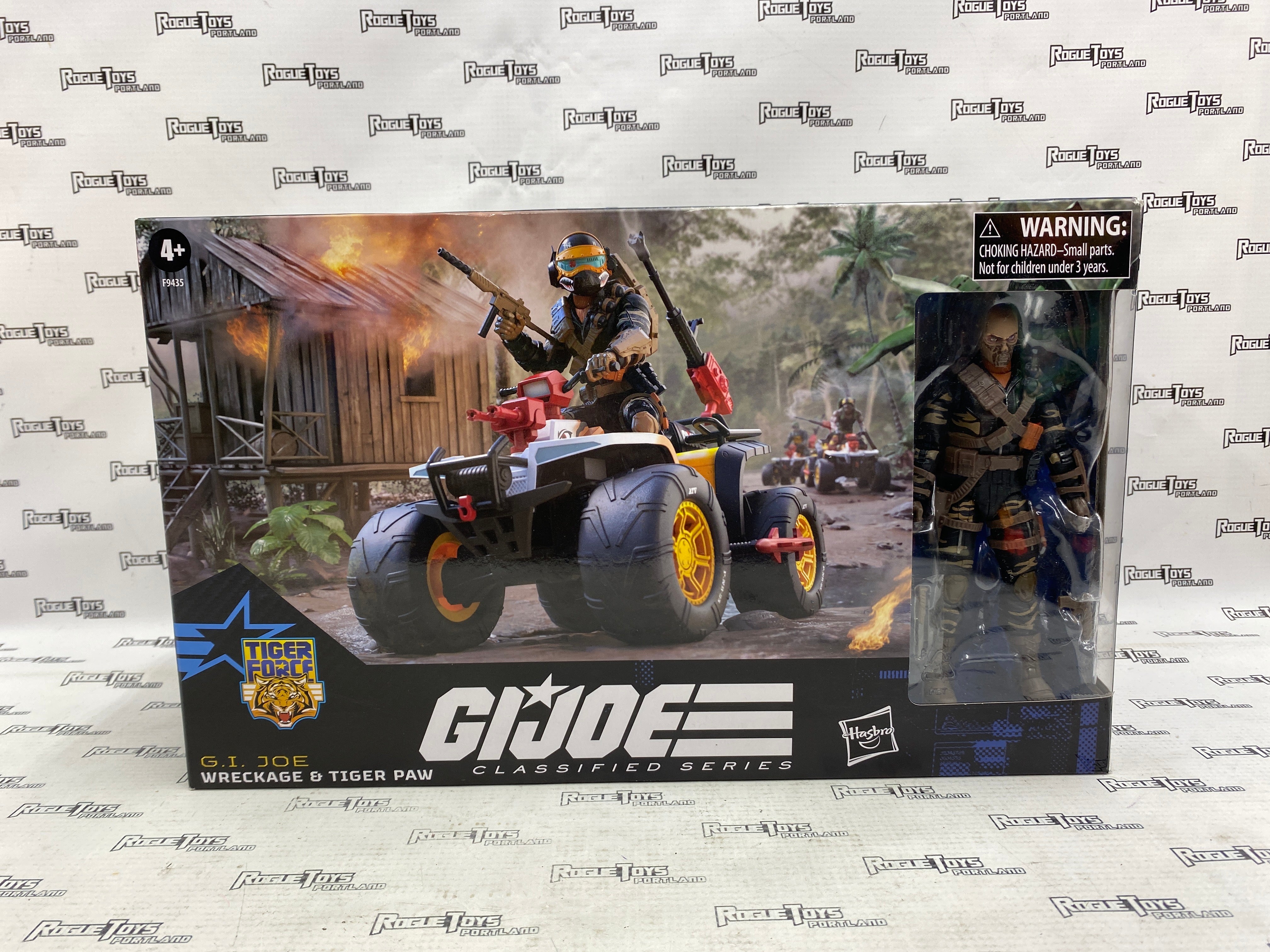 GI JOE Classified Wreckage & Tiger Paw