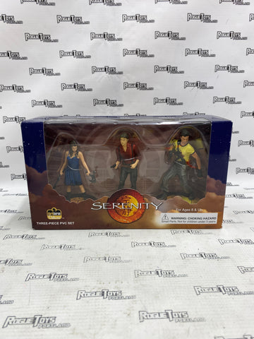 Darkhorse Deluxe Serenity Three-Piece PVC Set (River, Mal, Jayne)